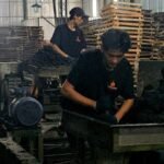 Professional processing and quality sorting of premium charcoal